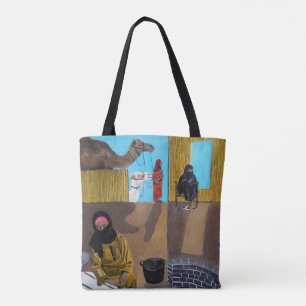 Bolsa Tote A Pintura As Mulheres Beduínas por Alfred Fox