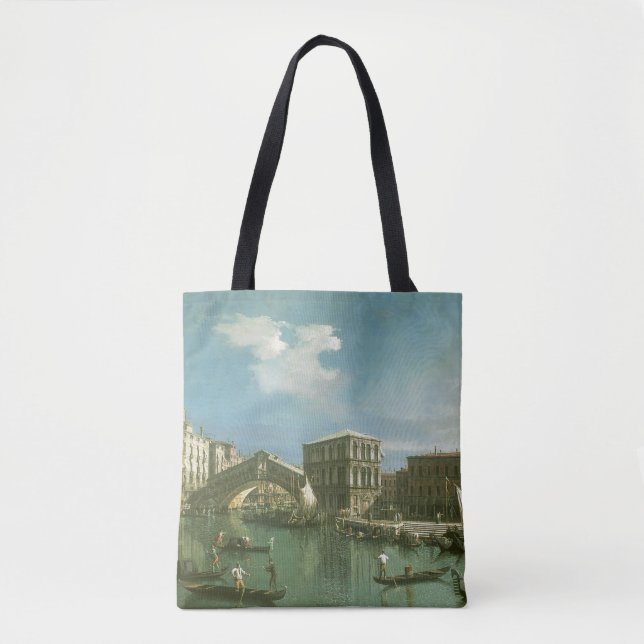 Bolsa Tote A ponte de Rialto, Veneza (Frente)