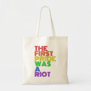 Bolsa Tote A primeira Orgulho gay foi um motim LGBT