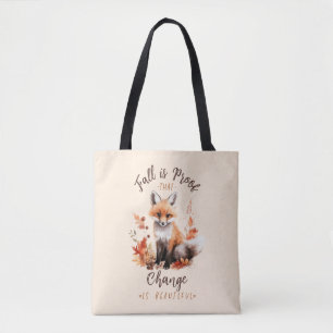 Bolsa Tote A Queda É Prova De Que A Mudança É Bela