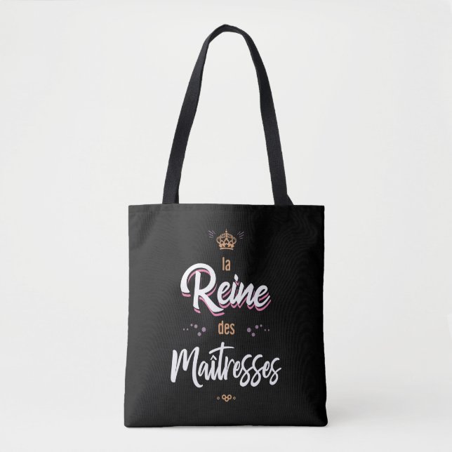 Bolsa Tote A rainha das senhoras (Frente)