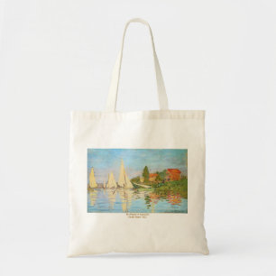 Bolsa Tote A regata em Argenteuil por Claude Monet