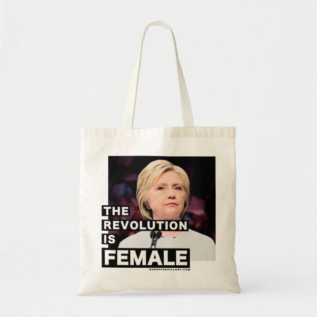 Bolsa Tote A Revolução É Mulher (Frente)