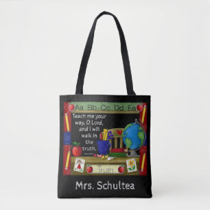 Bolsa Tote A sacola personalizada professor inspirada