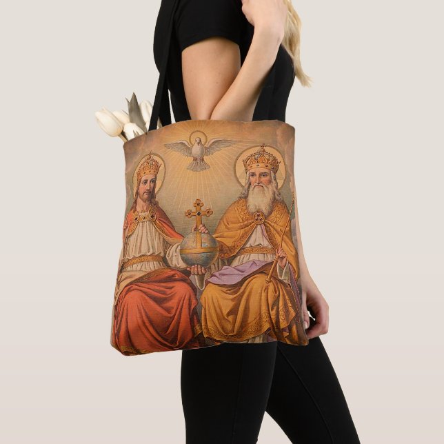 Bolsa Tote A Santa Trindade (Close Up)