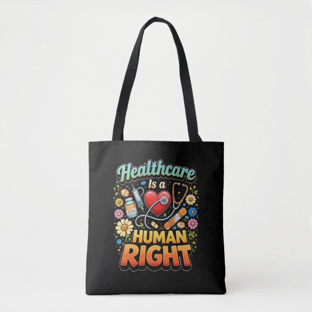 Bolsa Tote A Saúde é um Direito Humano (Frente)