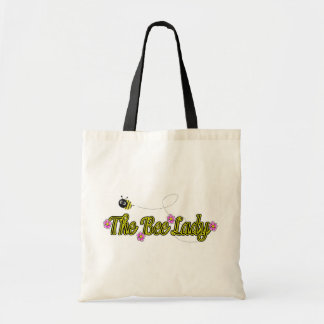Bolsa Tote a senhora da abelha com flores