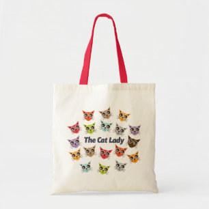Bolsa Tote A senhora do gato