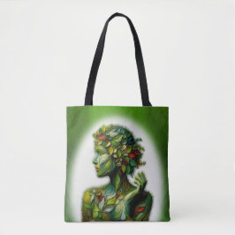 Bolsa Tote A Senhora Verde