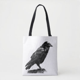 Bolsa Tote A Serenada do Raven