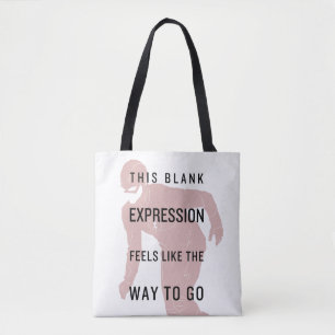Bolsa Tote "A silhueta instantânea das citações da express