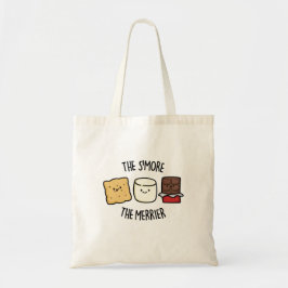 Bolsa Tote A Smore, a Merrier Engraçada, Smore Pun