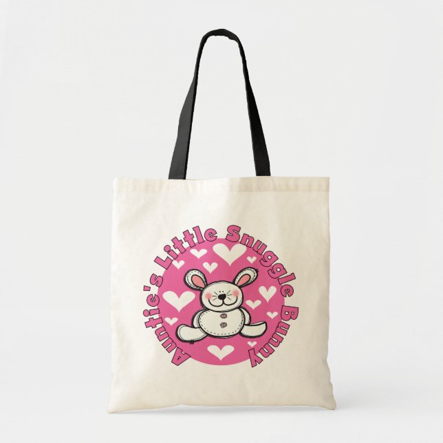 Bolsa Tote A Snuggle Coelho do Auntie (Frente)