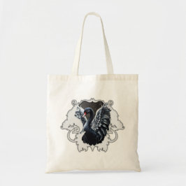 Bolsa Tote À sombra da elegância: Um cisne negro.