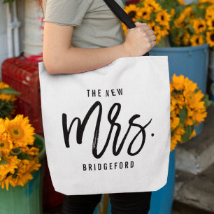 Bolsa Tote A Sra. nova Personalized Noiva