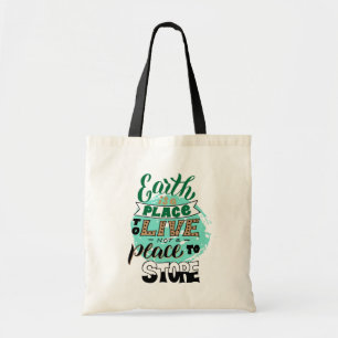 Bolsa Tote A Terra É Um Lugar Para Não Ser Armazenado