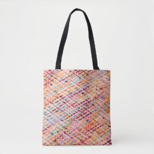 Bolsa Tote A textura do tecido tece um segmento grande