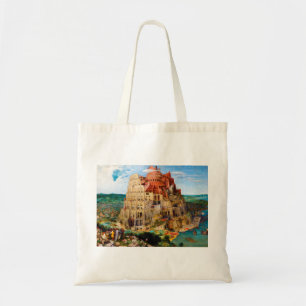 Bolsa Tote A Torre de Babel Pieter Bruegel, a arte mais velha
