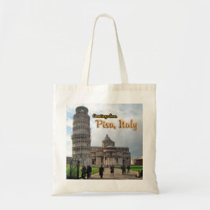 Bolsa Tote A Torre de Pisa, Itália