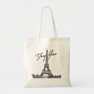 Bolsa Tote A Torre Eiffel