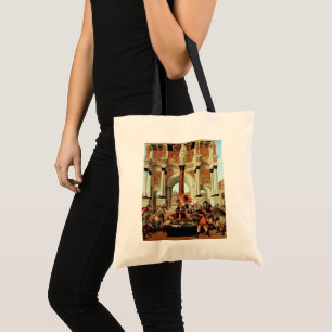 Bolsa Tote A Tragédia de Lucretia de Sandro Botticelli