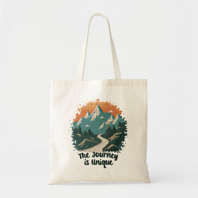 Bolsa Tote A Viagem é Única (Frente)
