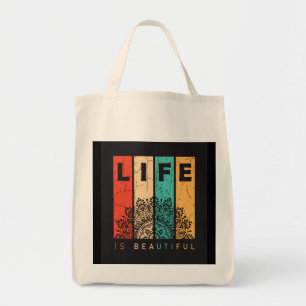 Bolsa Tote A Vida É Bela