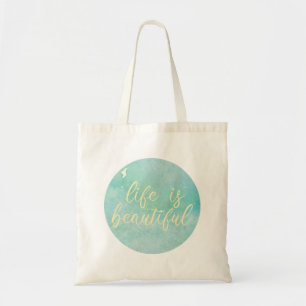 Bolsa Tote A vida é bonita