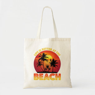 Bolsa Tote A Vida É Melhor Na Praia