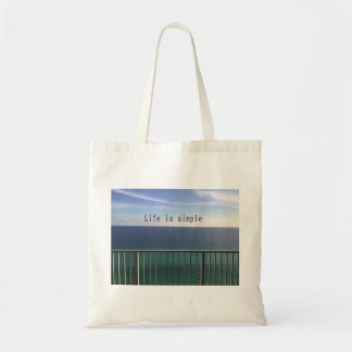 Bolsa Tote A vida é simples