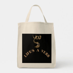 BOLSA TOTE A VIDA É UM VERBO
