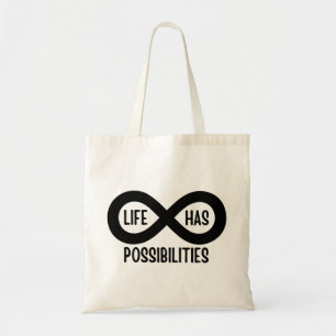 Bolsa Tote A Vida Matemática nerd Possui Possibilidades