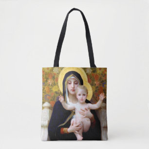 Bolsa Tote A Virgem da Lily, Bouguereau