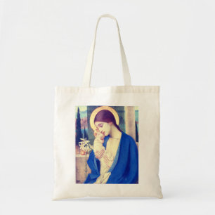 Bolsa Tote A Virgem Maria e o Menino Jesus Graça Renascentist