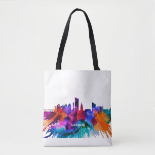 Bolsa Tote Aarhus Skyline