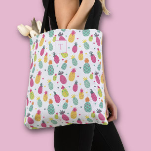 Bolsa Tote Abacaxi tropical da Fruta de Verão