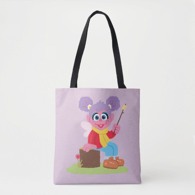 Bolsa Tote Abby Cadabby | Fazer S'mores (Frente)