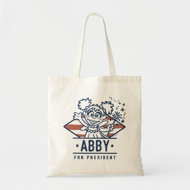 Bolsa Tote Abby Para Presidente (Frente)