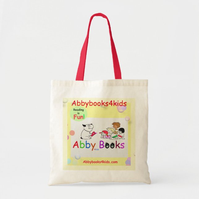 Bolsa Tote Abbybooks4Crianças (Frente)