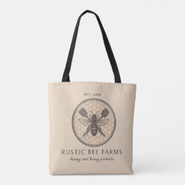Bolsa Tote Abeja Melífera Rústica Roupa de Apiário