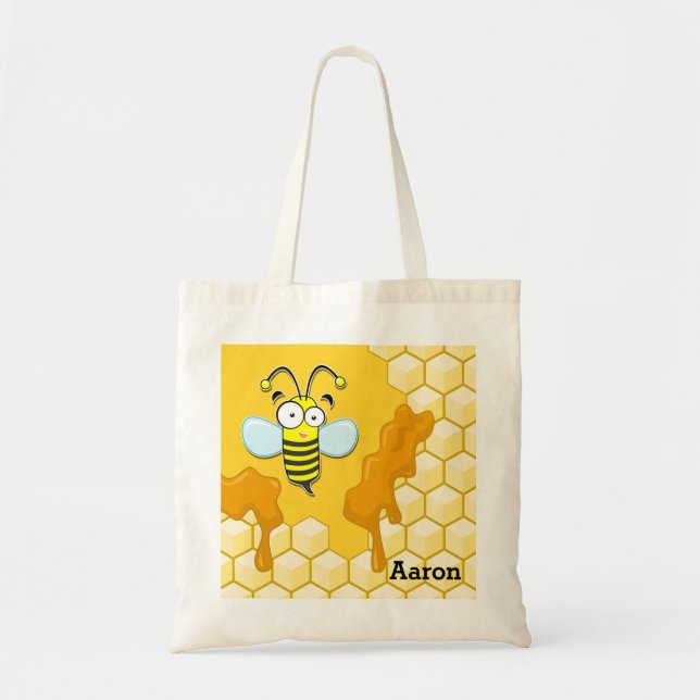 Bolsa Tote Abelha Mel (Frente)