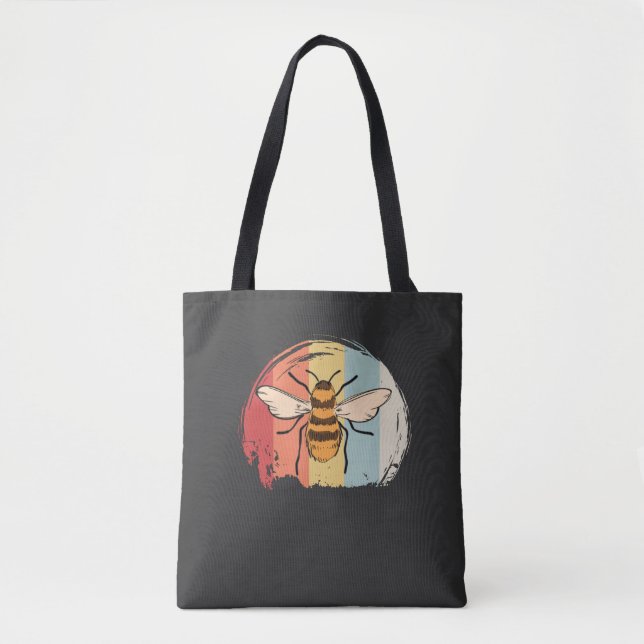 Bolsa Tote Abelha Vintage (Frente)