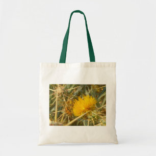 Bolsa Tote Abelhas e Estrelas (Centaurea solstitialis)