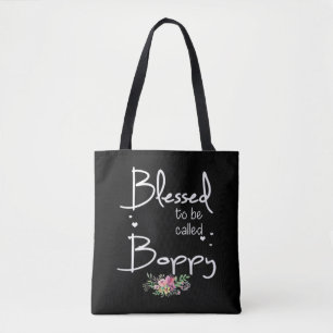Bolsa Tote Abençoado seja chamado de Colorida Boppy - Present