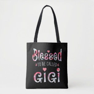 Bolsa Tote Abençoado Seja Chamado Gigi