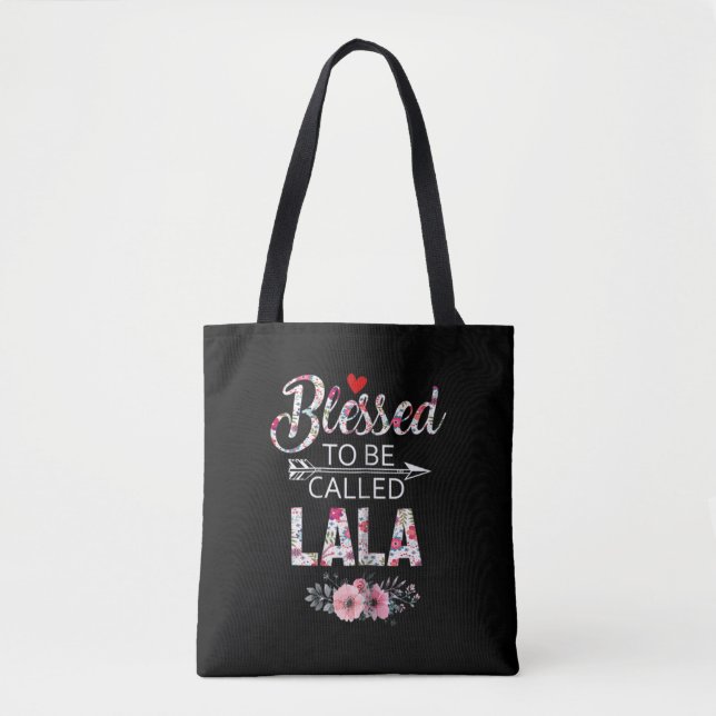 Bolsa Tote Abençoado Seja Chamado Lala (Frente)