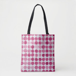 Bolsa Tote Abertura de Fundo de Cores de Água Artísticas