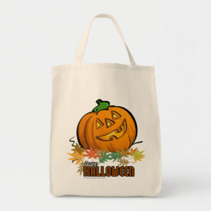 Bolsa Tote Abóbora feliz do Dia das Bruxas