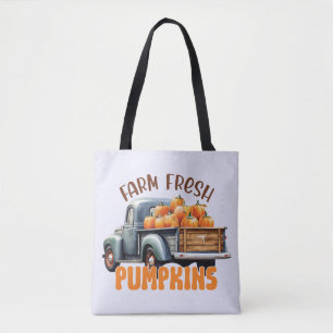 Bolsa Tote Abóbora fresca de fazenda