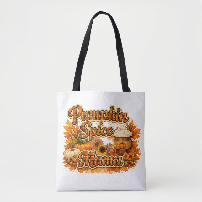 Bolsa Tote Abóbora Tempero MaMa (Frente)